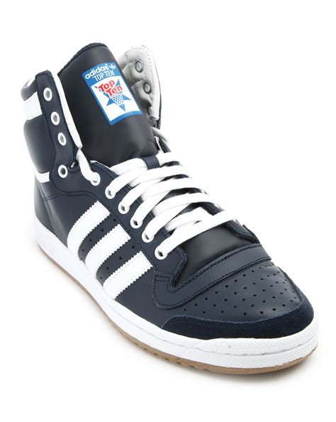 adidas top ten sneaker|men's high top Adidas sneakers.